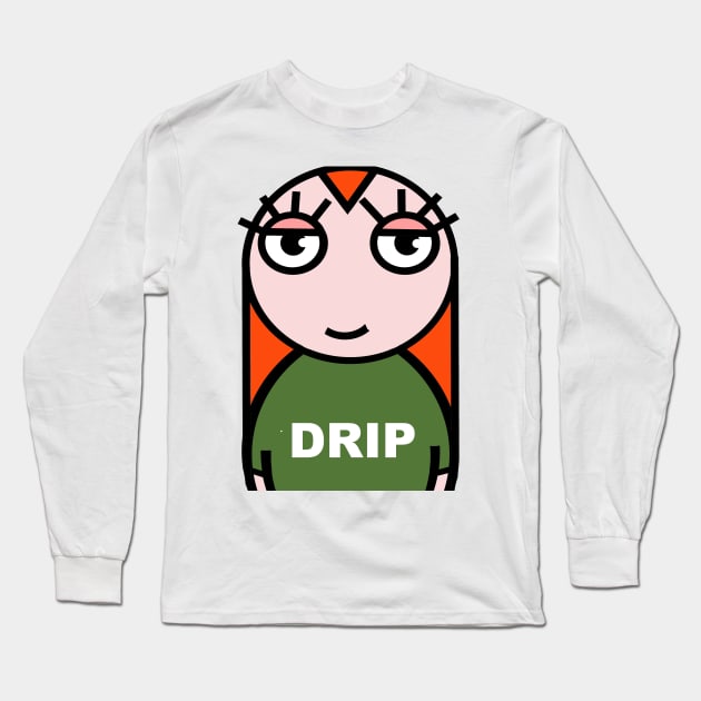 Drip Long Sleeve T-Shirt by Cheeky Greetings